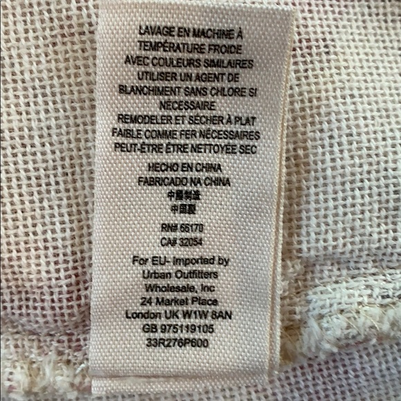 New Free People Cut offs shorts cotton floral - Picture 13 of 14